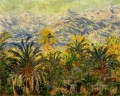 Palmeras en Bordighera Claude Monet